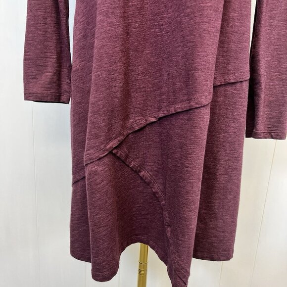 Horny Toad Womens Dress Large Purple Fall Long Sleeve Active Hiking Outdoor - Picture 4 of 8